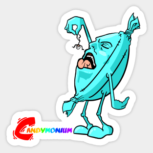 Candymonium blue berry Sticker